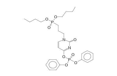 DIPHENYL-1-[GAMMA-(DIBUTYLPHOSPHONO)PROPYL]URACIL-4-PHOSPHATE