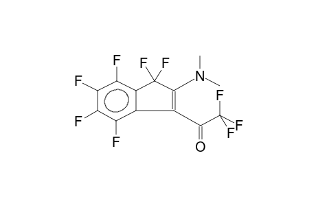 2-DIMETHYLAMINO-PERFLUORO-3-ACETYLINDENE