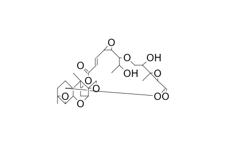 7'.alpha.,8'.alpha.-Epoxy-baccharinoid-B5