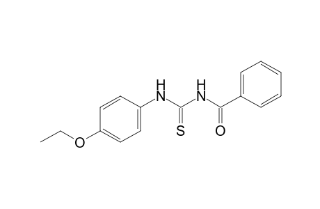 1-benzoyl-3-(p-ethoxyphenyl)-2-thiourea