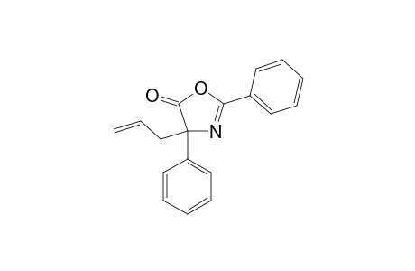 4-ALLYL-2,4-DIPHENYL-1,3-OXAZOL-5(4H)-ONE