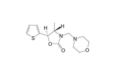 (ANTI)-4-METHYL-3-(MORPHOLIN-1-YL-METHYL)-5-THIEN-2-YL-1,3-OXAZOLIDIN-2-ONE