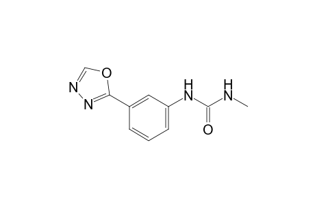 1-methyl-3-[m-(1,3,4-oxadiazol-2-yl)phenyl]urea