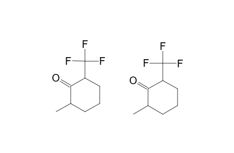 2-METHYL-6-TRIFLUOROMETHYL-CYCLOHEXANONE;MINOR-ISOMER