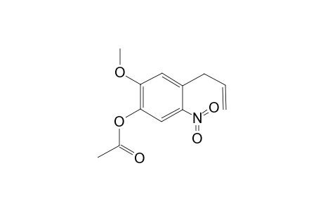 4-ALLYL-2-METHOXY-5-NITROPHENYL-ACETATE