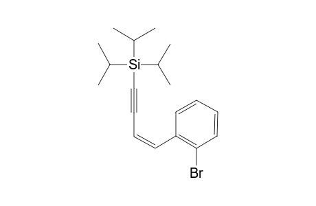 [(3Z)-4-(2-BROMOPHENYL)-3-BUTEN-1-YNYL]-(TRIISOPROPYL)-SILANE