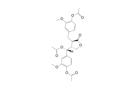 (8R,8'R,7'R)-(-)-HYDROXYMATAIRESINOL-TRIACETATE