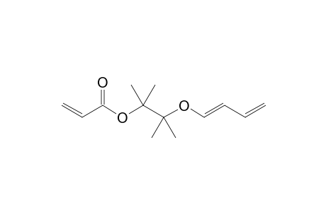 (E)-1,1,2,2-Tetramethyl-3-oxahepta-4,6-dienyl acrylate