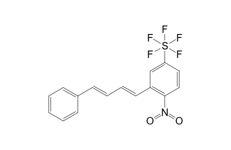 (1E,3E)-1-NITRO-2-(4-PHENYL-BUTA-1,3-DIEN-1-YL)-4-(PENTAFLUOROSULFANYL)-BENZENE;MAJOR-ISOMER