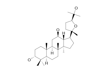 20R,24R-EPOXY-DAMMARANE-3-ALPHA,12-BETA,25-TRIOL