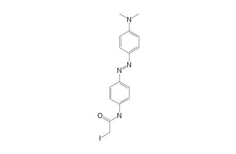 4'-{[p-(DIMETHYLAMINO)PHENYL]AZO}-2-IODOACETANILIDE