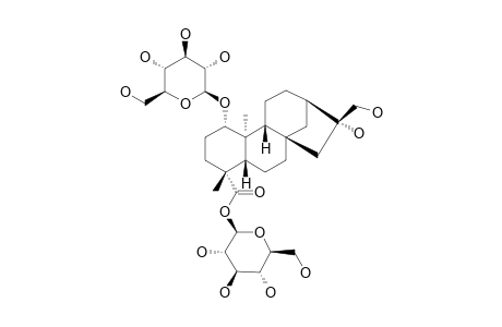 TRICALYSIOSIDE-Z;TRICALYSIOSIDE-H-19-O-BETA-D-GLUCOPYRANOSYLESTER