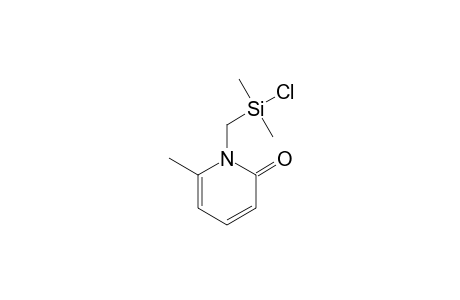 1-(CHLORODIMETHYLSILYLMETHYL)-6-METHYL-2-PYRIDONE