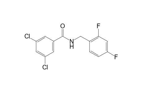 3,5-dichloro-N-(2,4-difluorobenzyl)benzamide