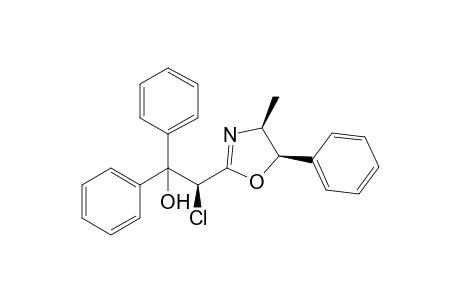 (2S,4'S,5'R)-(-)-2-Chloro-1,1-diphenyl-2-(4-methyl-5-phenyl-2-oxazolin-2-yl)ethan-1-ol