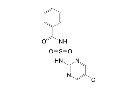 N-[(5-CHLORO-5-PYRIMIDINYL)SULFAMOYL]BENZAMIDE