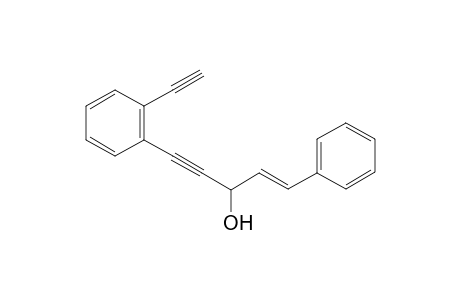 (E)-5-(2-ethynylphenyl)-1-phenylpent-1-en-4-yn-3-ol