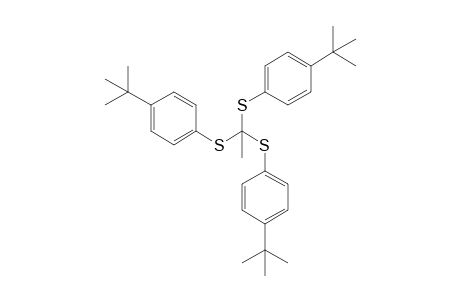 trithioorthoacetic acid, tris(p-tert-butylphenyl) ester