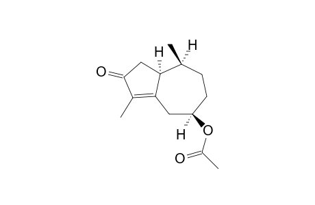 7.beta.-Acetoxy-1.alpha.-H,10.alpha.-H-tri-nor-Guai-4-en-3-one