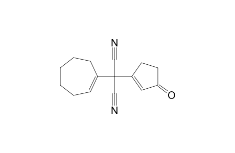 Propanedinitrile, 1-(1-cyclohepten-1-yl)-1-(cyclopenten-3-on-1-yl)-