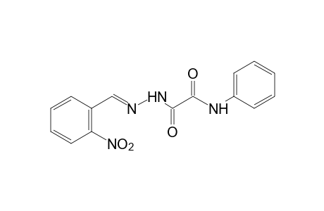 o-nitrobenzaldehyde, 5-phenylsemioxamazone