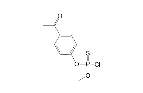 PARA-ACETYLPHENYL-METHYL-PHOSPHOROCHLORIDOTHIONATE