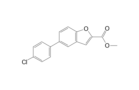 Methyl 5-(4-chlorophenyl)benzofuran-2-carboxylate