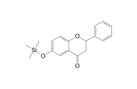 Flavanone <6-hydroxy->, mono-TMS