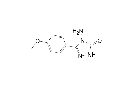 4-Amino-5-(4-methoxyphenyl)-2,4-dihydro-3H-1,2,4-triazol-3-one