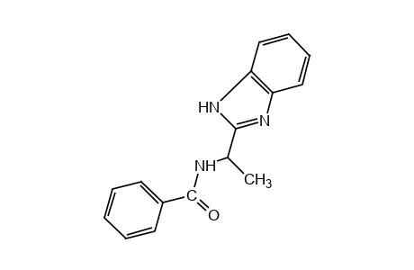 N-[1-(2-BENZIMIDAZOLYL)ETHYL]BENZAMIDE