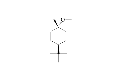 1-EQU-TERT.-BUTYL-4-EQU-METHOXY-4-METHYLCYCLOHEXANE