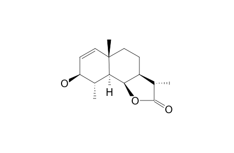 4-B-H,5-A-H,11-B-H-EUDESM-1-EN-12,6-B-OLIDE,3-B-HYDROXY