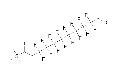 HO-CH2-[CF2-(8)]-CH2-CHJ-SIME3