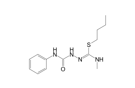 1-Methyl-6-phenyl-2-(butylthio)-isothio-biurea