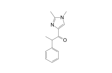 1-(1,2-DIMETHYL-1H-IMIDAZOL-4-YL)-2-PHENYL-PROPANONE