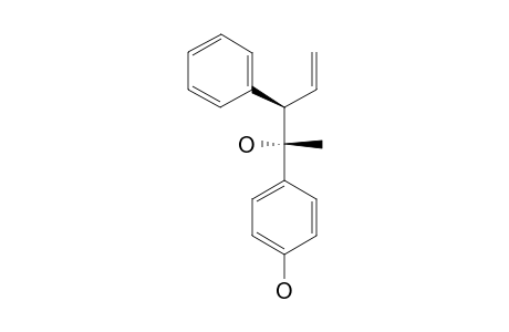 (1S*,2R*)-4-(1-HYDROXY-1-METHYL-2-PHENYL-3-BUTENYL)-PHENOL