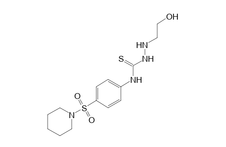 1-(2-HYDROXYETHYL)-4-[p-(PIPERIDINOSULFONYL)PHENYL]-3-THIOSEMICARBAZIDE