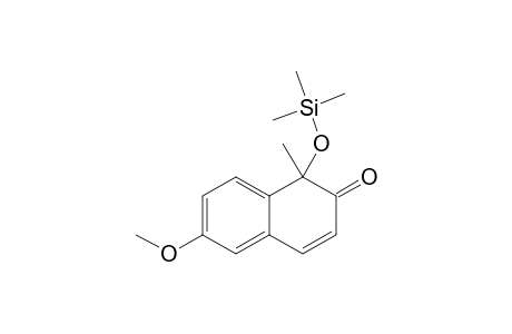 6-METHOXY-1-METHYL-1-TRIMETHYLSILANYLOXY-1H-NAPHTHALENE-2-ONE