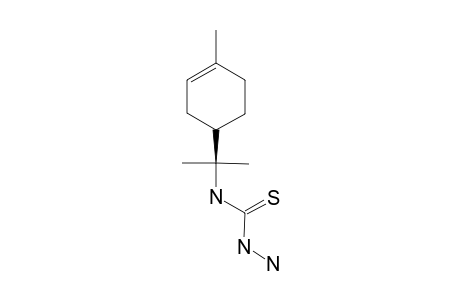 N(4)-[(R)-1-METHYL-4-ISOPROPYLCYCLOHEXENE]-THIOSEMICARBAZIDE;TIO-L