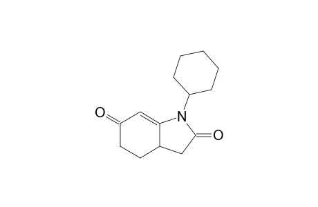 1-Cyclohexyl-3,3a,4,5-tetrahydro-1H-indole-2,6-dione