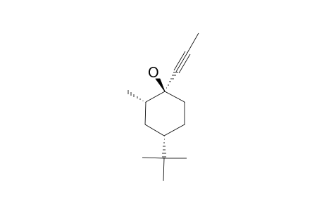 TRANS-4-TERT.-BUTYL-TRANS-2-METHYL-TRANS-1-PROP-1'-YNYL-CYCLOHEXAN-REL-1-OL