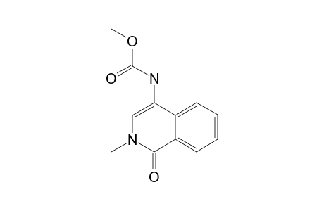 4-METHOXYCARBONYLAMINO-2-METHYL-1(2H)-ISOCHINOLINON