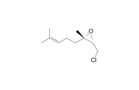 (2S,3S)-3-Chloromethyl-2-methyl-2-(4-methyl-pent-3-enyl)-oxirane