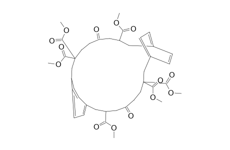 5,19-DIOXO-2,2,7,16,16,21-HEXA-(METHOXYCARBONYL)-[8(2)]-PARACYCLOPHANE