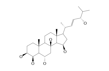 (E)-(24R)-5-ALPHA-CHOLEST-22-ENE-3-BETA,4-BETA,6-ALPHA,8-BETA,15-BETA,24-HEXOL