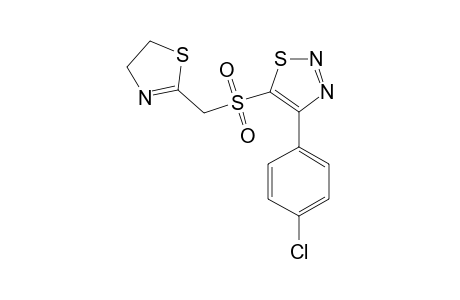 5-(4',5'-DIHYDROTHIAZOL-2'-YL-METHYLSULFONYL)-4-PARA-CHLOROPHENYL-1,2,3-THIADIAZOLE