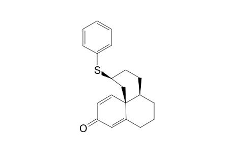 5,6,7,7A,8,9,10,11-OCTAHYDRO-10-PHENYLTHIOBENZO-[D]-NAPHTHALEN-3-ONE