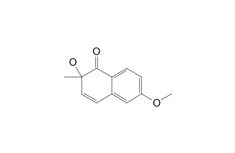 2-HYDROXY-6-METHOXY-2-METHYL-2H-NAPHTHALENE-1-ONE