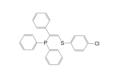 phosphine, [(Z)-2-[(4-chlorophenyl)thio]-1-phenylethenyl]diphenyl-