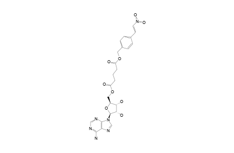 ADENOSINE-5'-[4-[(E)-NITROETHENYL]-BENZYL-PENTANEDIOATE]